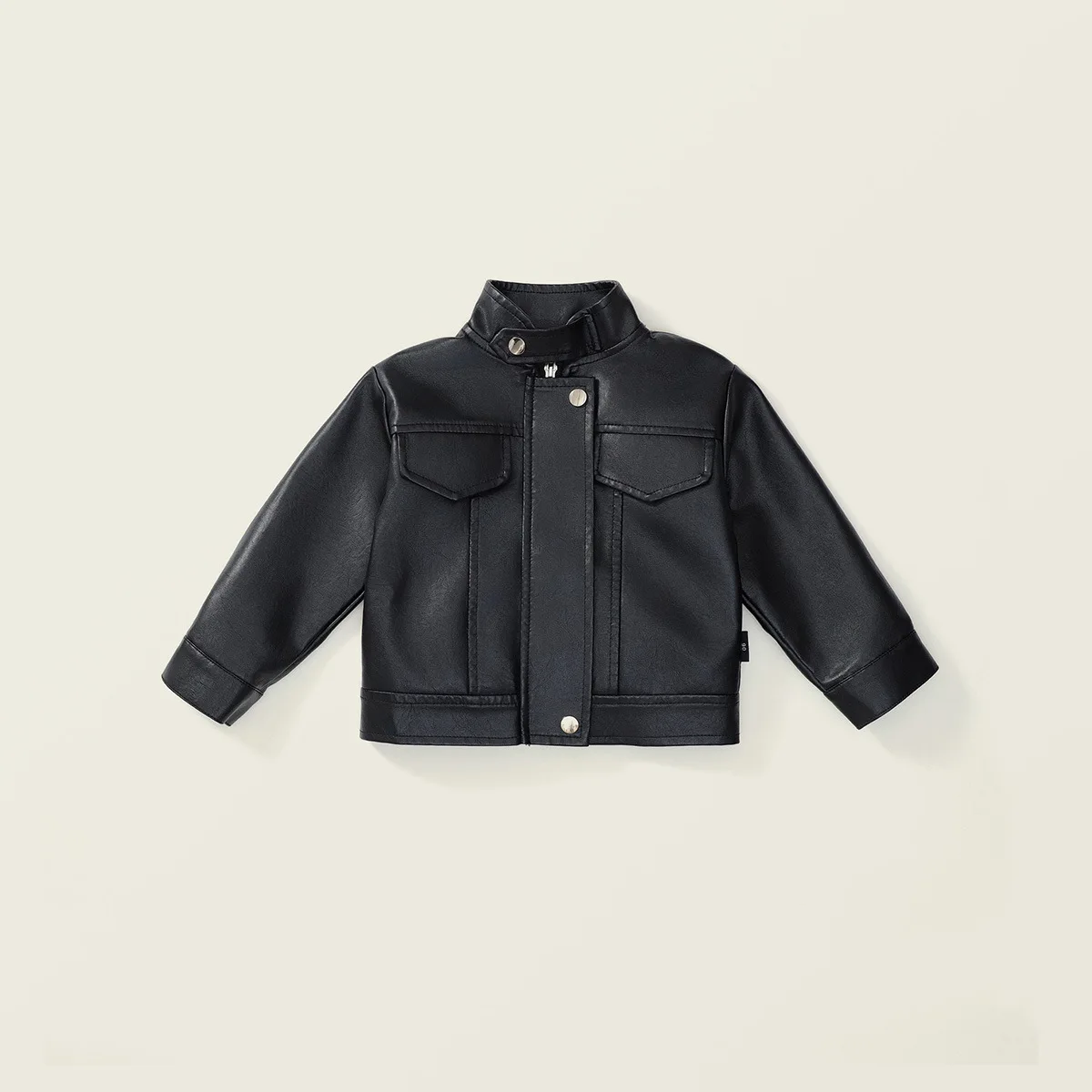 

Детская кожаная куртка для девочек и мальчиков, красивая Повседневная Байкерская кожаная куртка, детская модная куртка на молнии, пальто, 2024