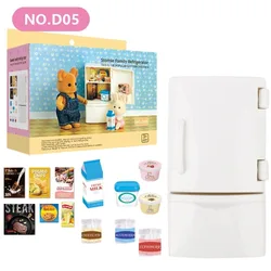 Deluxe Dollhouse Miniature Furniture Set (Refrigerator)