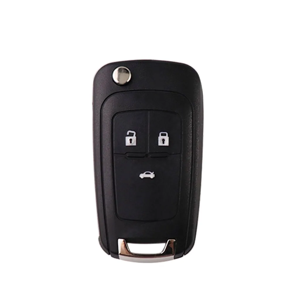 Sleutel case voor chevrolet cruze epica lova camaro impala aveo malibu sail orlando trax spark remote auto key shell logo 2/3/5/knop