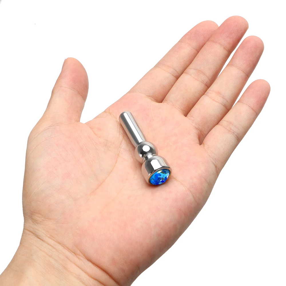 Urethral Dilator Penis Chastity Lock Metal Urethral Catheter Sex Toys For Men