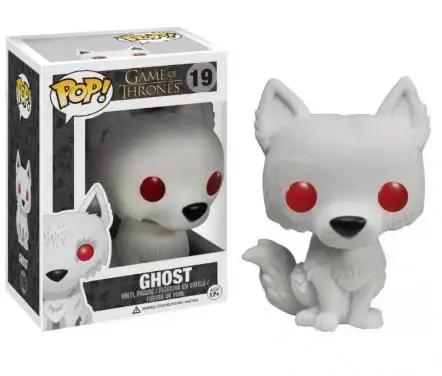 Funko Pop Game Of Nymeria Thrones 76 # Jon Snow Robb Vinyl Action Figures Giocattoli Per Bambini Regalo Di Natale