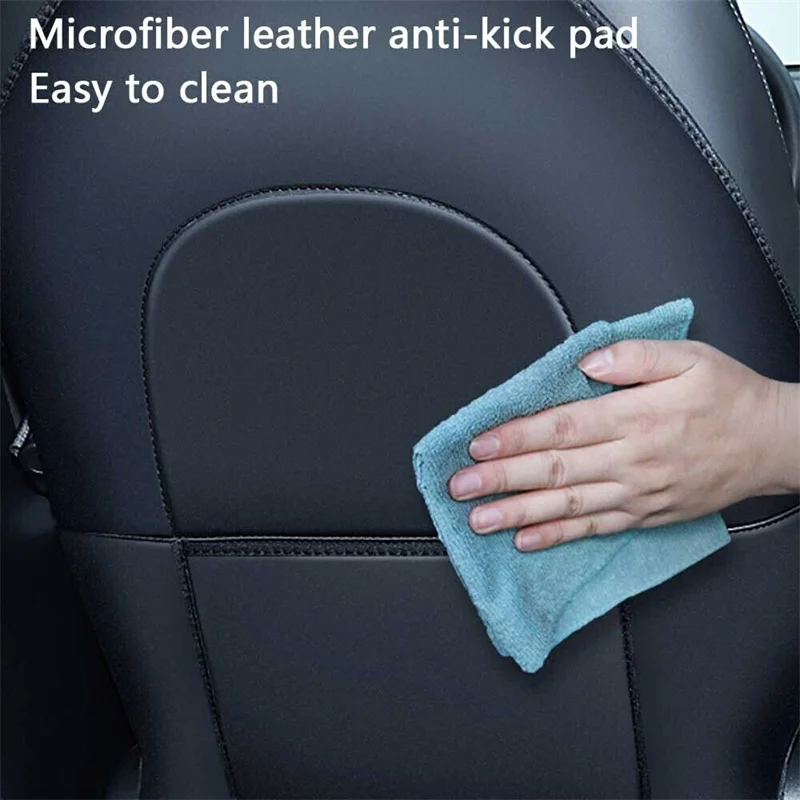 Für Tesla Modell 3 Y Sitz Zurück Auto Anti Kick Pad Protector Innen Kind  Anti Schmutzig Leder Styling Zubehör Dekoration - AliExpress