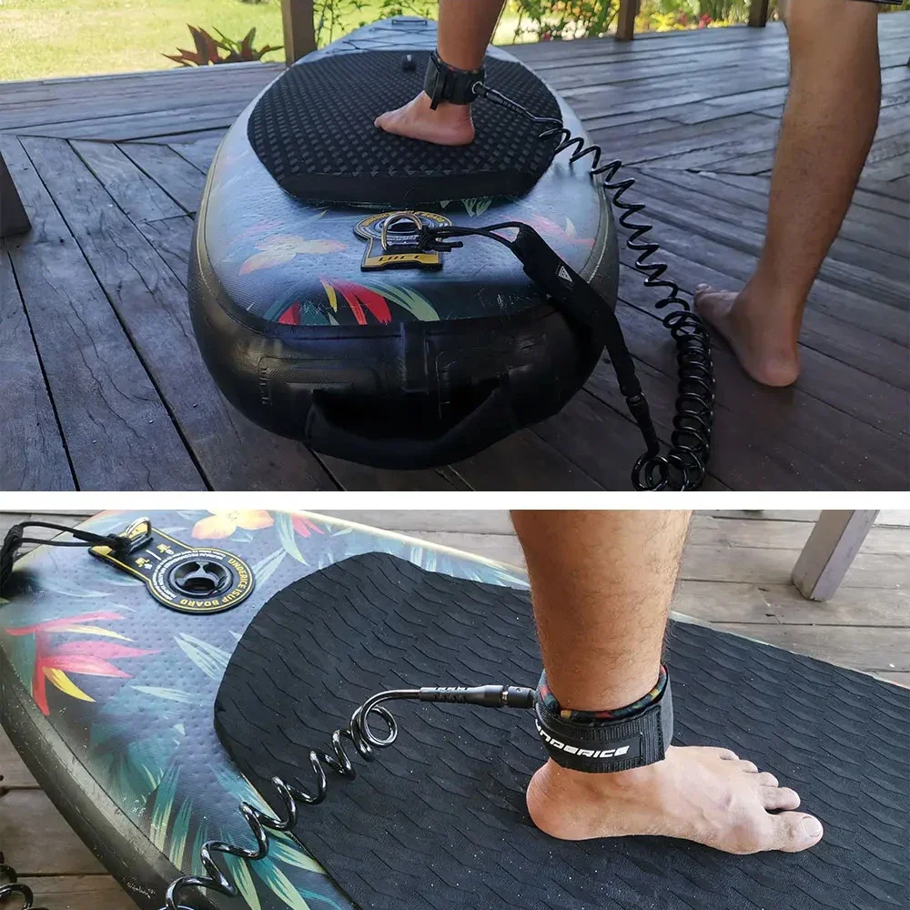 Coiled SUP Safety Leash 3