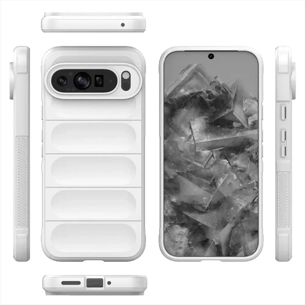 Vibrant Silicone Matte Shockproof Case - Skin Feel Airbag Protection Cover