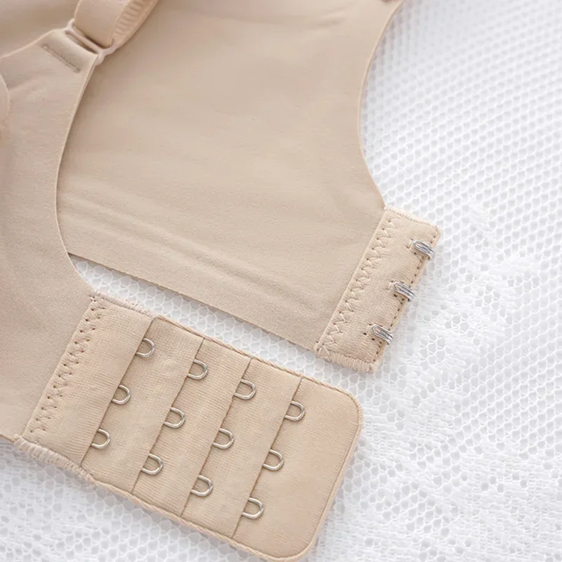 Wireless Push Up Bra for Small Breast Seamless Thickened Anti Sagging Lingerie One Piece Comfort Invisible Bralette A/B Cup 5
