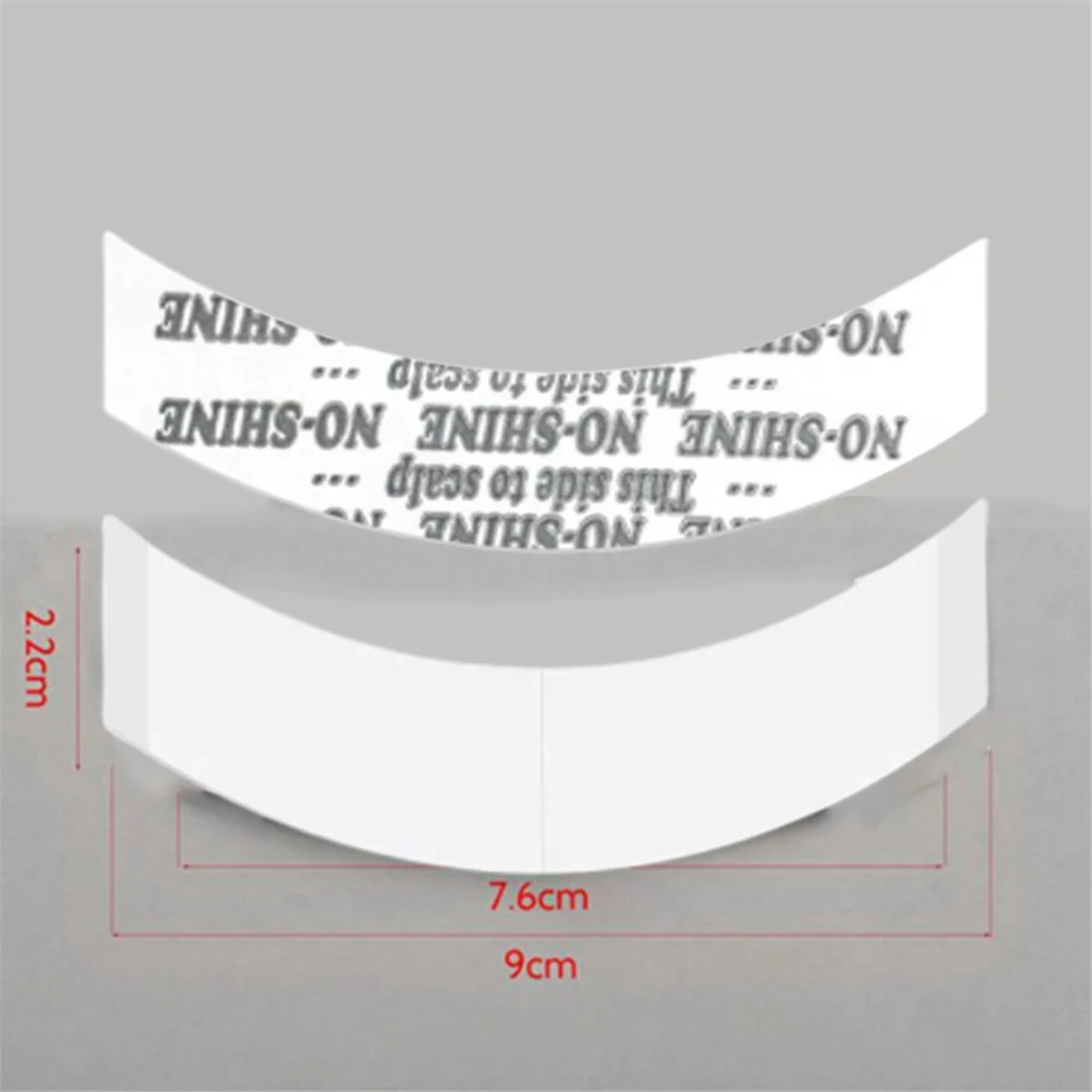 B51C 144Pc/Lot No-Shine Wig Tape Double Adhesive Extension Hair Tape Strips Waterproof for Toupee/Lace Wigs Film Bonding