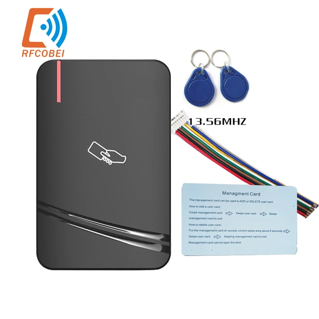 IP68 Fully Waterproof 13.56MHZ NFC RFID Standalone Access Control System Door Lock Opener Keyboard System Outdoor Use 1
