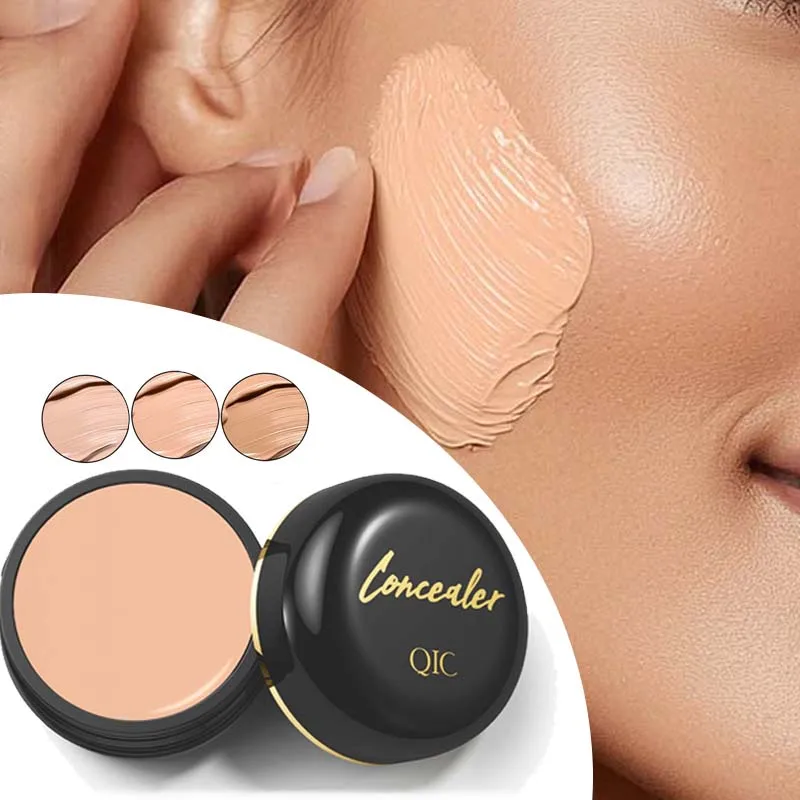 High Coverage Concealer Strong Covering Dark Circle Freckle Tattoo Long-lasting Foundation BB Cream Face Makeup Base Cosmetics