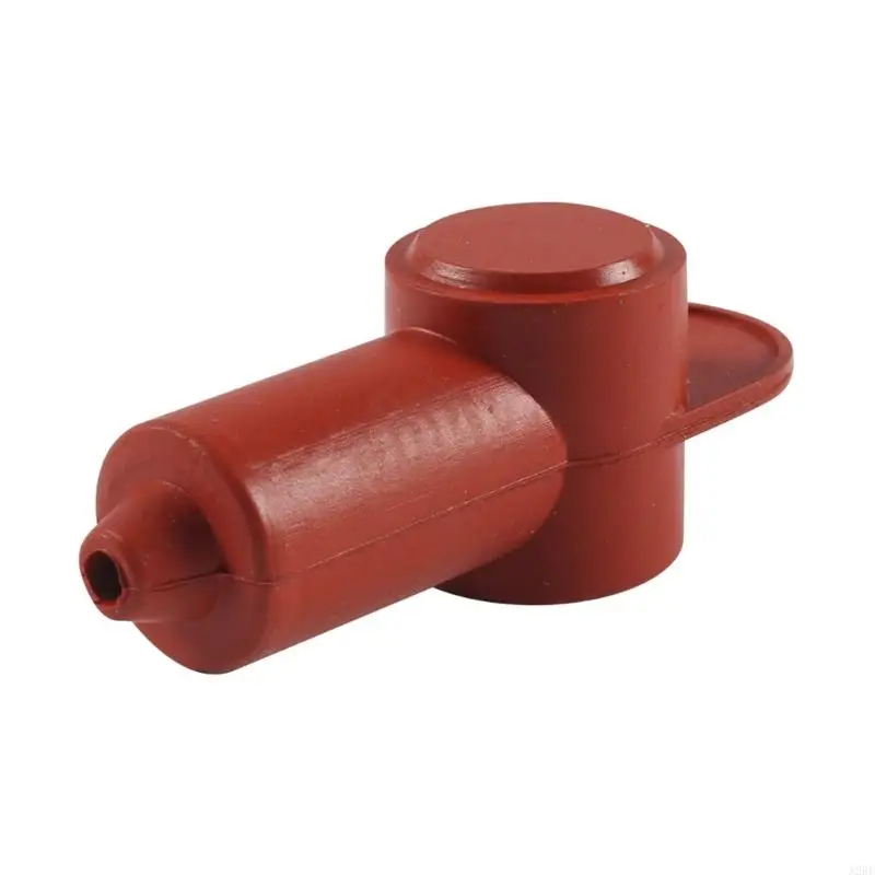 10Pcs Redness and Black Battery Terminal Insulating Cover,Cable Lug Protector Cover Lug Caps for Car Motorbike