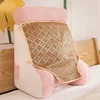 Summer New Corduroy Cool Cushion Waistrest Full Fit Large Backrest Multi functional Solid Color Cool Cushion Waistrest 5