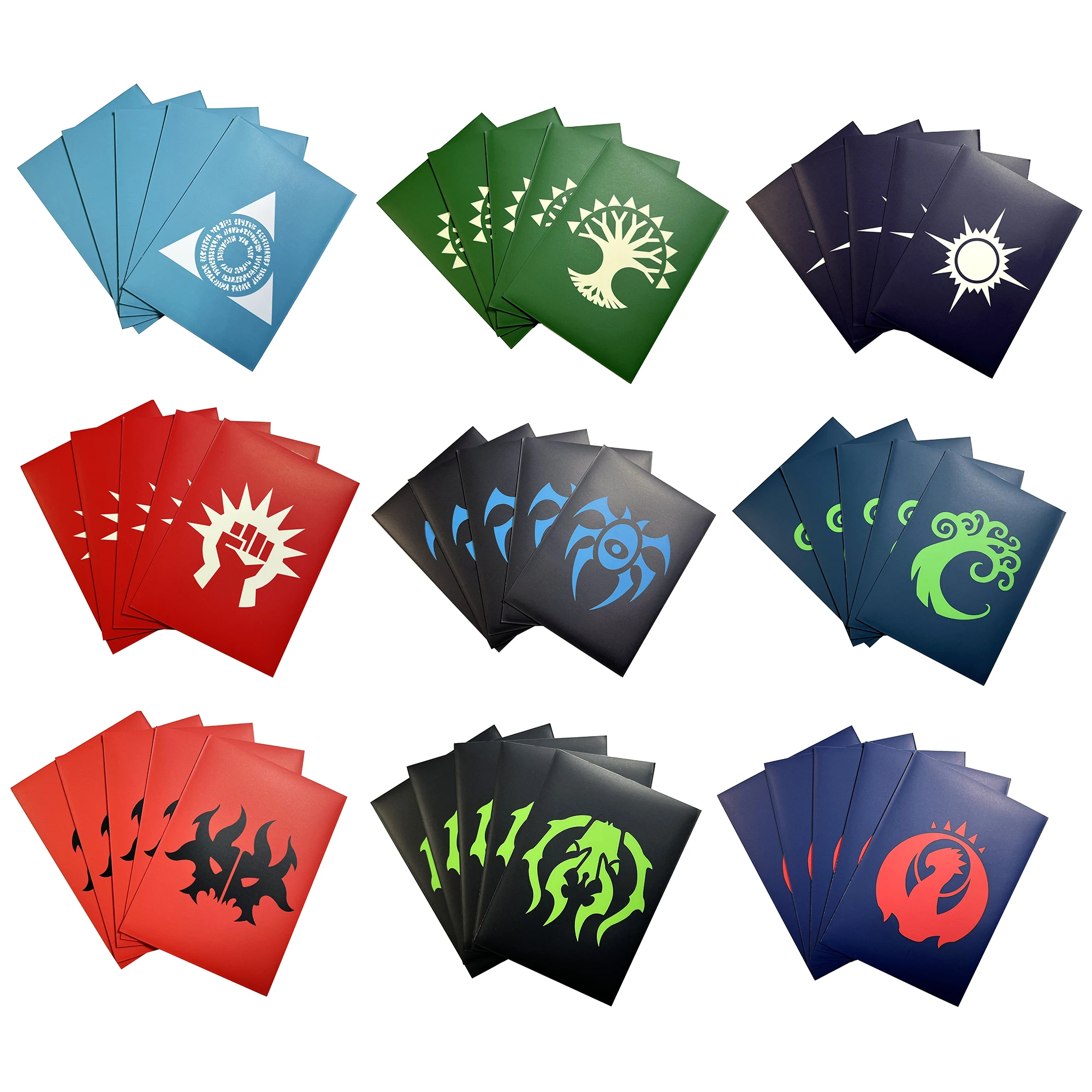 60PCS/BAG TCG Card MGT The Wandering Emperor Sleeves Game Characters  Protector Cards Shield Graphics Protector Color Sleeves PKM