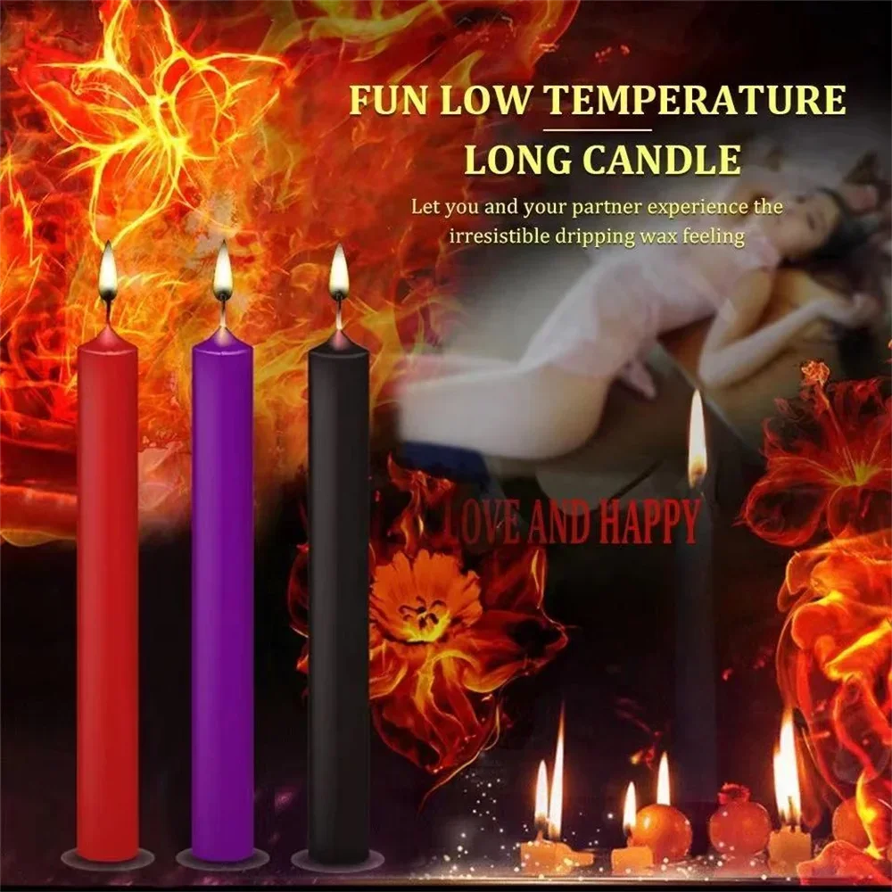 BDSM Porn Accessories Low Temperature Sex Candles Adult Games Bondage Female Sex Toys Creative Bondage Erotic Toys Fun Candles