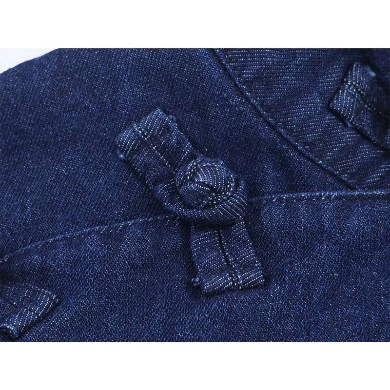 Chic Rope Knot Buckle Denim Cloak Jackets for Women 2025 Autumn New Cape Coat And Jacket Casual Streetwear Poncho Outerwear