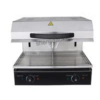 Commercial Electric Stove lift-type electric hot surface stove fire grill oven Western style oven Double control 220v 4000w 1pc 2