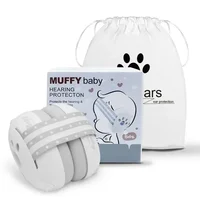 Baby Earmuff Mini-headset Adjustable Noise-proof Ear Protection Kids' Outdoor Sleep and Airplane Anti-noise Earmuffs 1