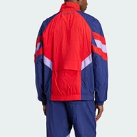 Adidas officiel trois rayures hommes Patchwork Football veste ample col montant IS6503 3