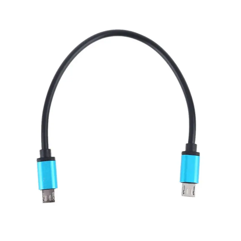 USB OTG Cable 18cm/60cm Micro USB Male to Male 5 Pin Converter