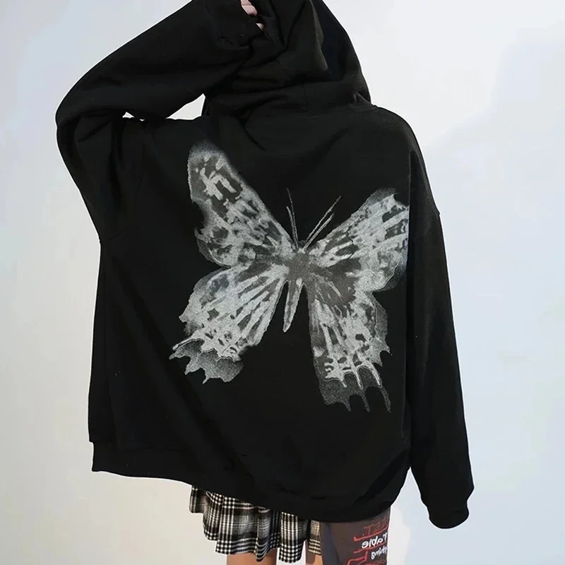 

Y2k Hoodies Women Streetwear Casual Harajuku Streetwear Trend Pocket Fleece Fleece 2022 Japanese Hip Hop Hoodie Hoodie Loose New