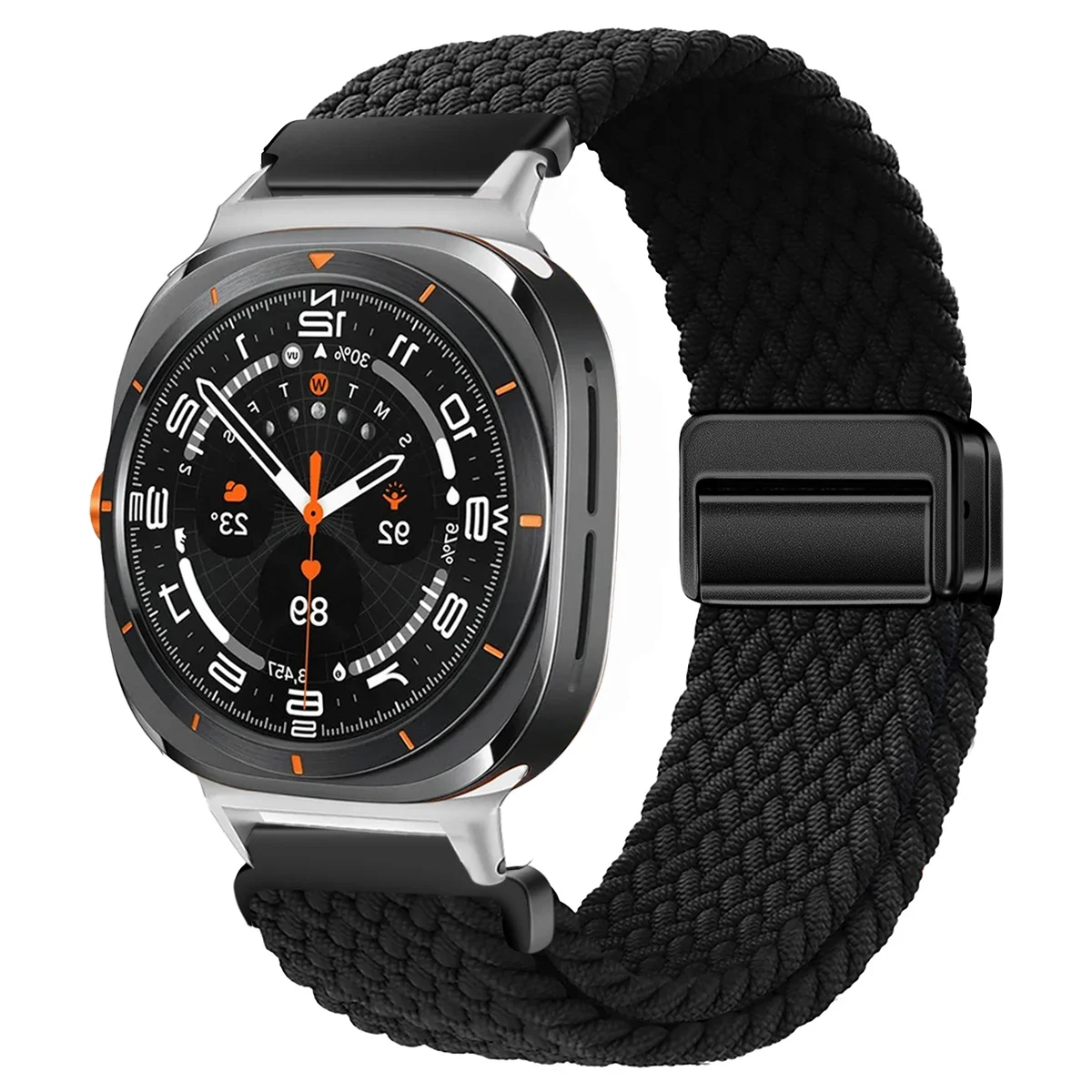 Magnetic Nylon Braided Sport Bracelet Strap