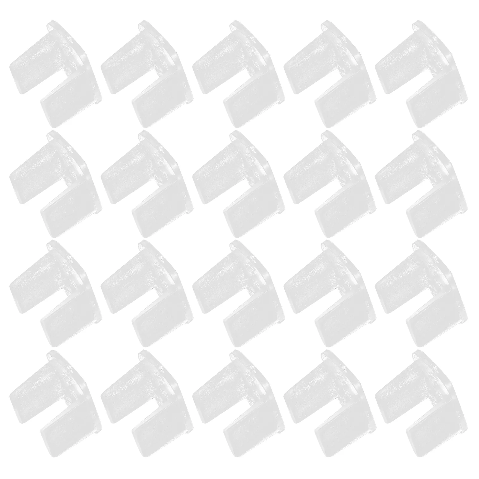 

100 Pcs Neon Fixing Buckle Lamp Strip Clips LED Light Fasteners Flexible Lights