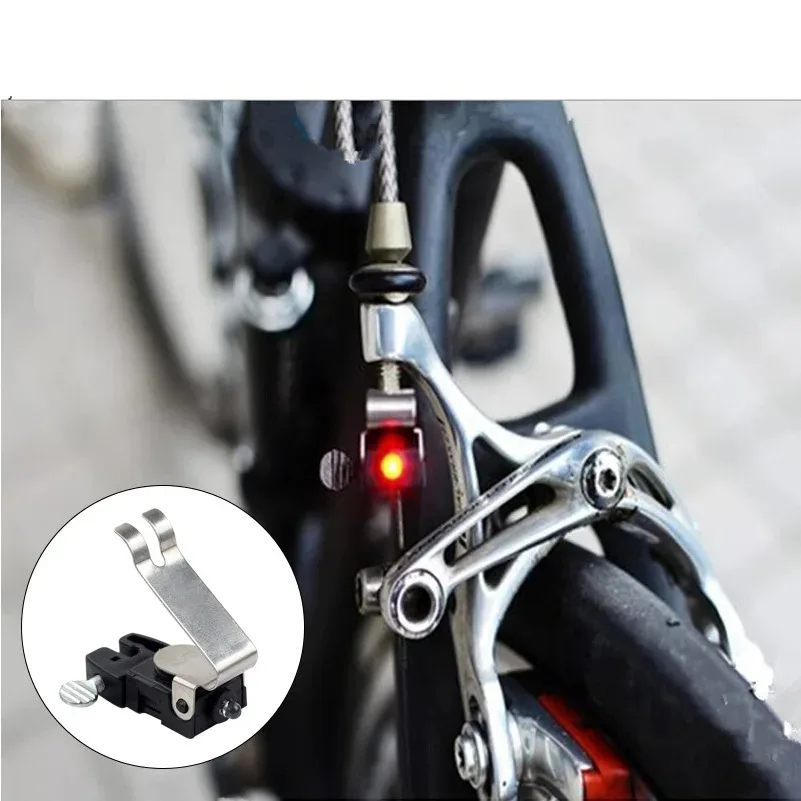 Bicycle Simple Brake Light Outdoor Biking Hiking Wireless Bicycle Lights Waterproof Nano Bike Brake light Safe Indicator Light