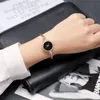 5PCS Women Simple Small Bracelet Watches Stainless Steel Retro Ladies Quartz Wristwatch Fashion Casual Female 2