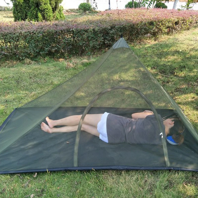 OutdoorCampingWaterproofOxfordBottomMosquitoTentLightweight