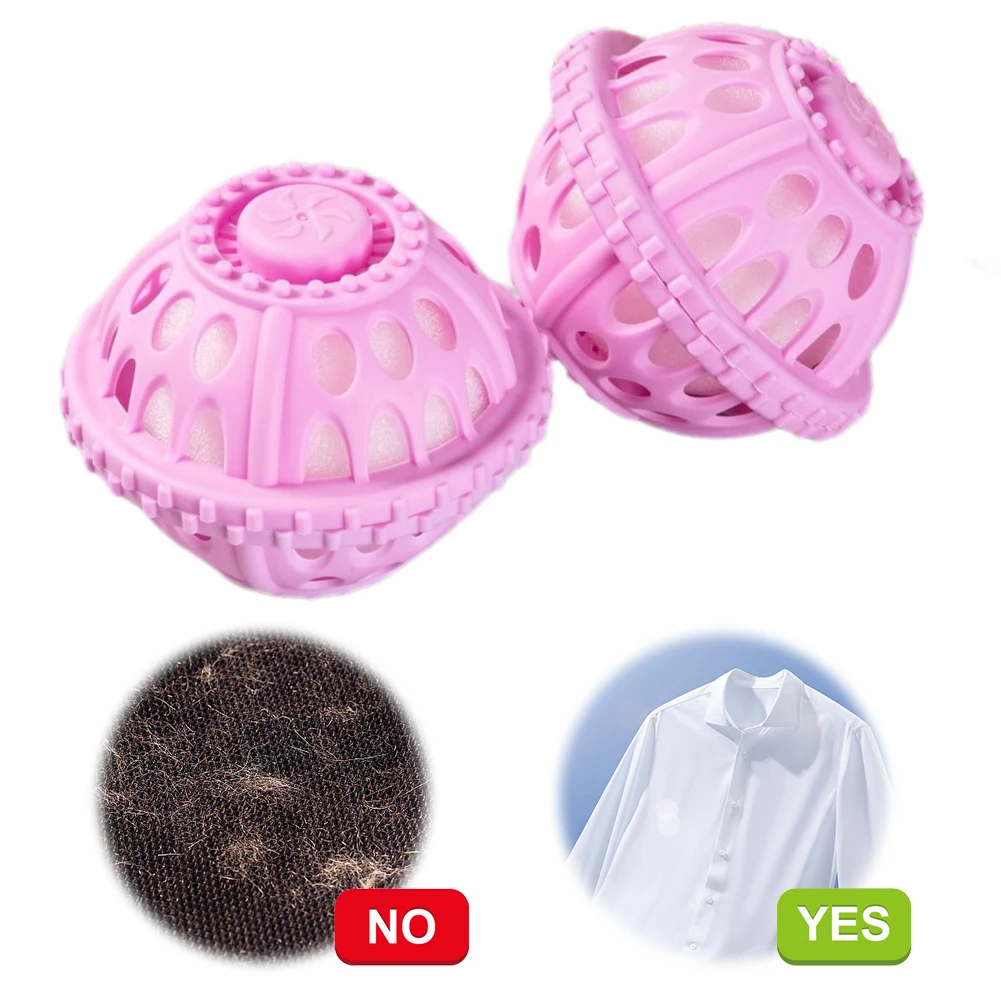 Pet Hair Catcher Ball Reusable Washing Machine Cleaning Ball Wear Resist Magic Laundry Balls Cleaning Supplies