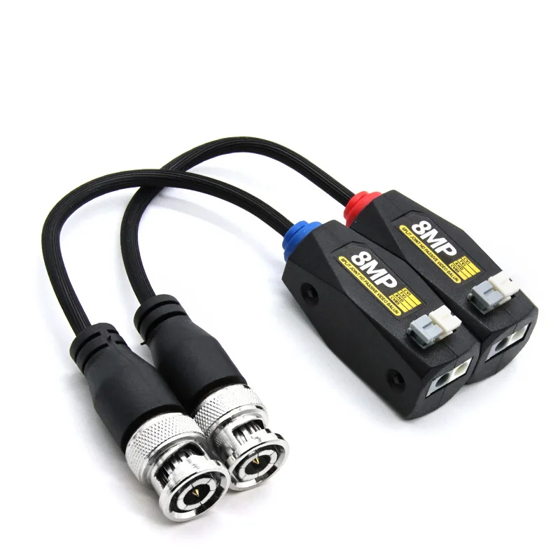 Video Balun Rj45 Bnc Bnc Connector Cable Balun Rj45 BeElion BNC To