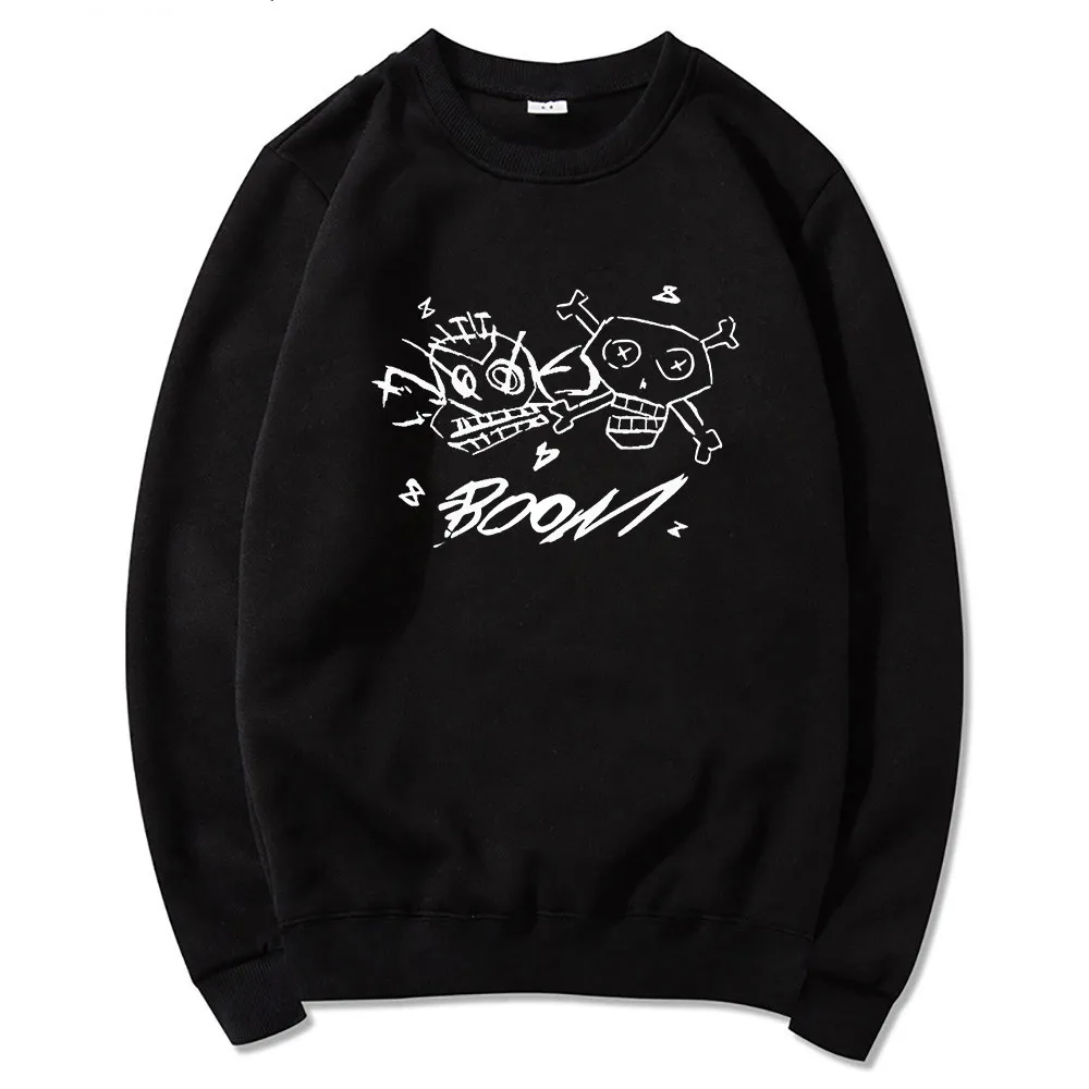 Ladies Spring Simple Daily Versatile Letter Print Fashion Simple Round Neck Sweater