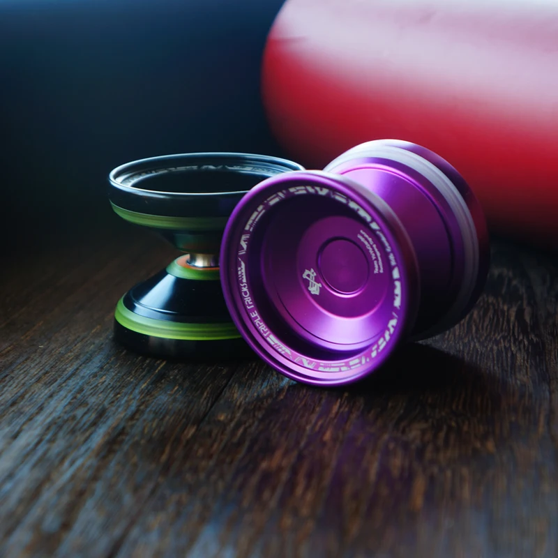 Yoyo Three-Panel Ax Yo-Yo Triple Tricks Competitive Fancy Metal Yoyogarden