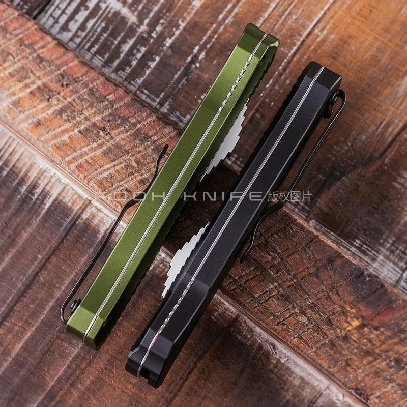 3300BK Infidel 3300 Tech Tactical Tools D2 Steel CNC 6061 Aluminum Anodization Handle EDC Survival Self Defense Gear 3