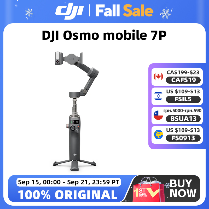 DJI Osmo mobile 7P Native Tracking With Integrated Audio & Lighting Capabilities DJI OM 7P OM 7 brand new in stock