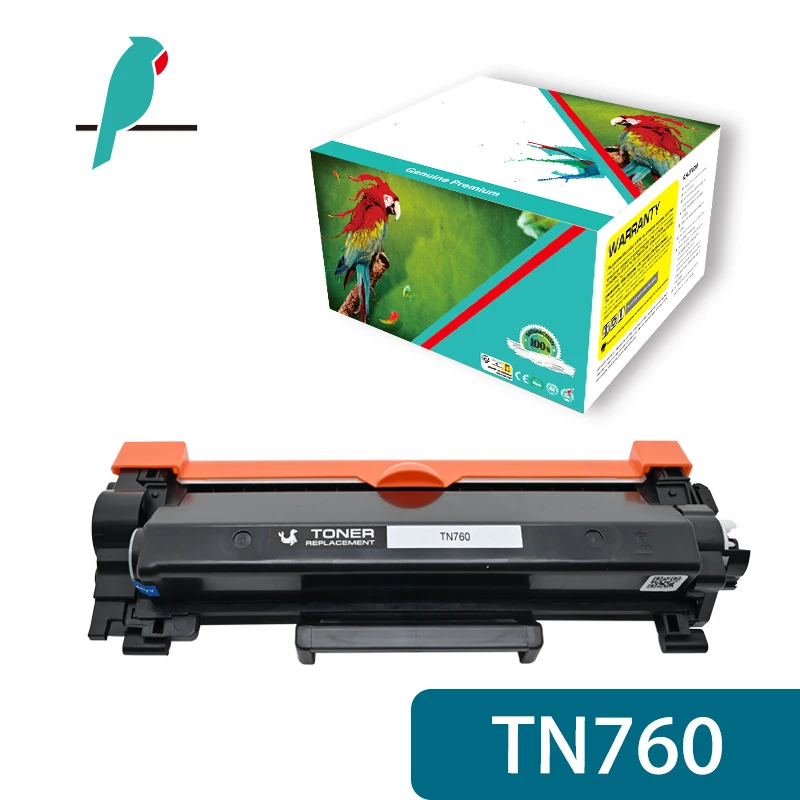 TN760 Toner for Brother Compatible with TN730 TN-760 TN-730 for MFC-L2710DW HL-L2350DW DCP-L2550DW MFC-L2750DW HL-L2370DW