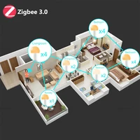 Zigbee 3.0 Smart Led Bulb 110V 220V E27 B22 Lamps RGBCW Works With Alexa Echo Plus Google Home Assistant APP Voice Control 2MQTT 5