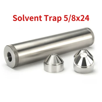 1 45 OD 7 L Titanium 5 8x24 Solvent Tube Filter 9x CNC Stainless Steel Cups