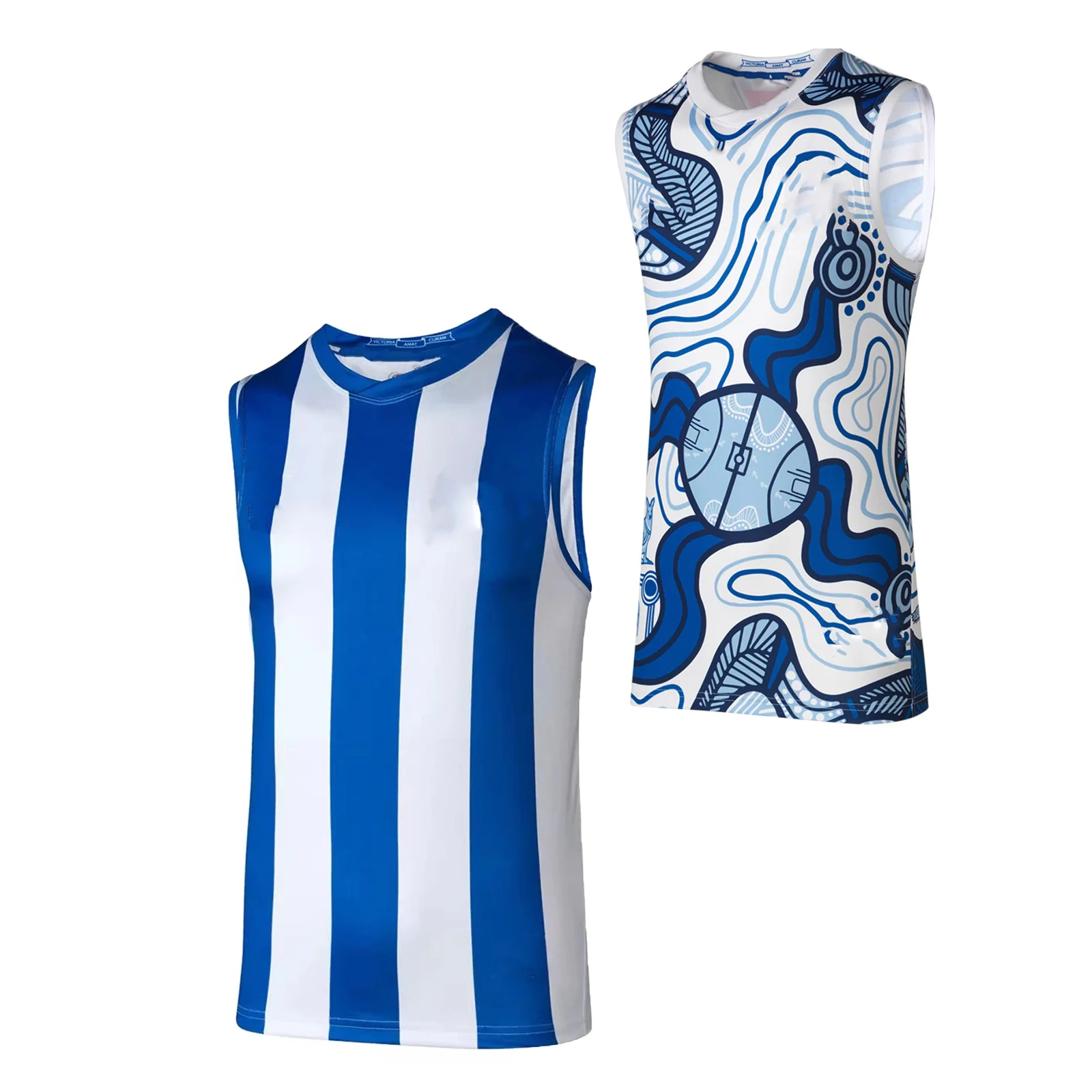 

2023 North Melbourne Kangaroos Mens Home/Indigenous Guernsey