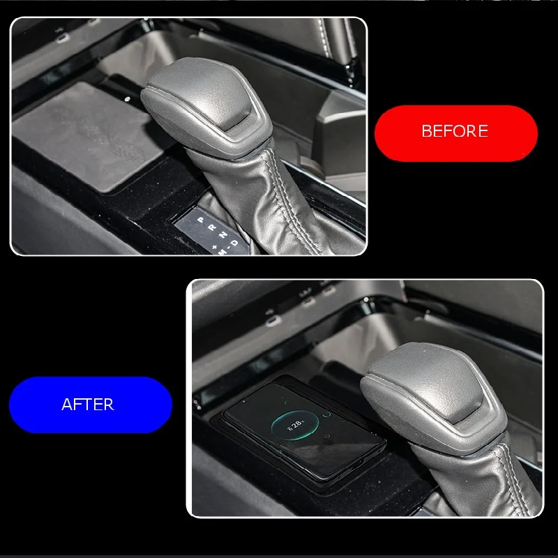 For Toyota Camry 9th Generation 2024-2025,8th 2017-2022, Special Car Wireless Fast Charger Onboard Car Charging Pad Phone Holder detail image 4