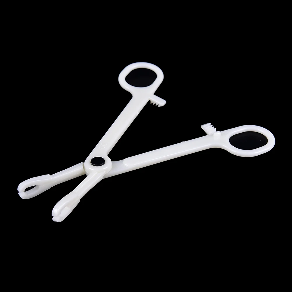 

Piercing Plier Round Open Clamp Profession Plastic Disposable Body Ear Lip Navel Nose Tongue Piercing Forcep Tool Body