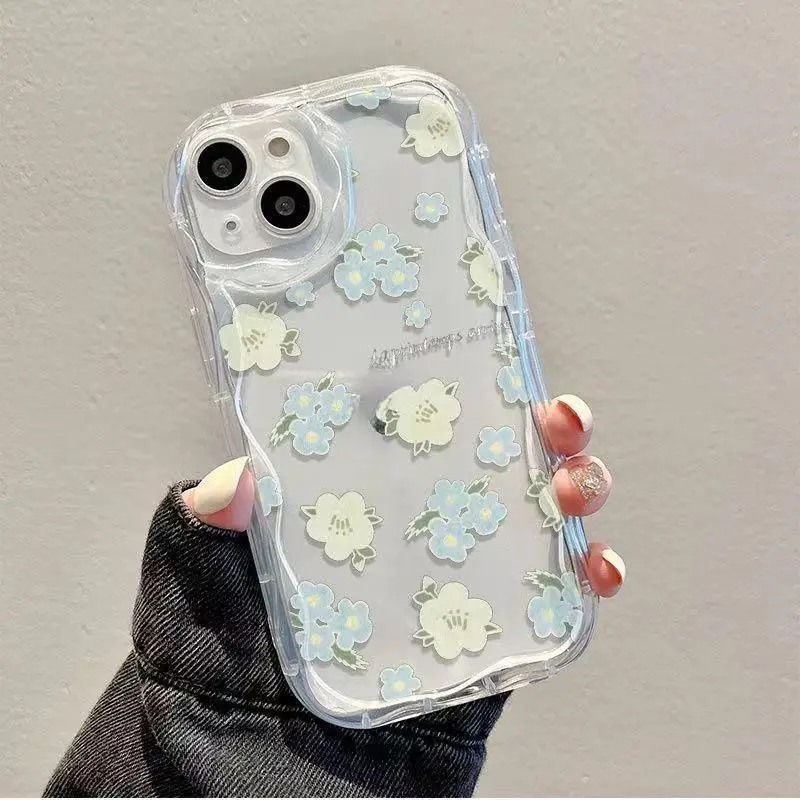 Floral Design Protective Phone Case