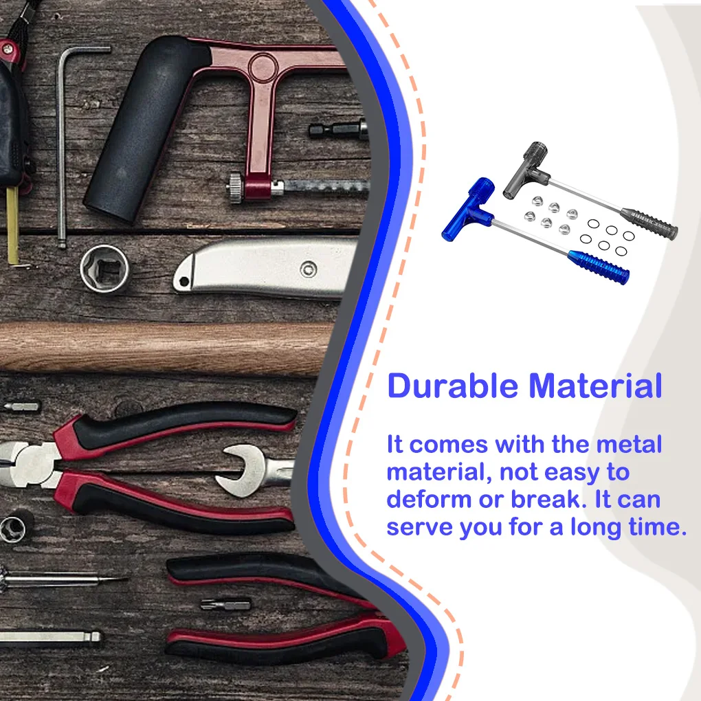 Impact Bullet Puller Hammer With Three Sets Hand Remover Tool Practical Professional Heavy Duty Multi-functional Blue bullet puller hammer