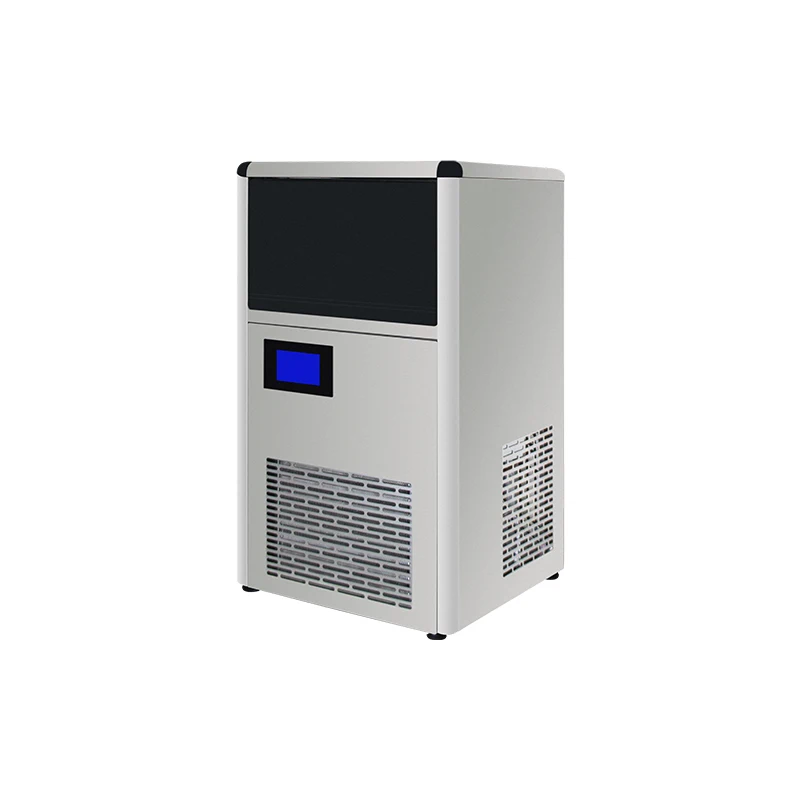 30KG Compact Spray Ice Machine - Automatic Water Spray Ice Maker for Bar/Coffee Shop