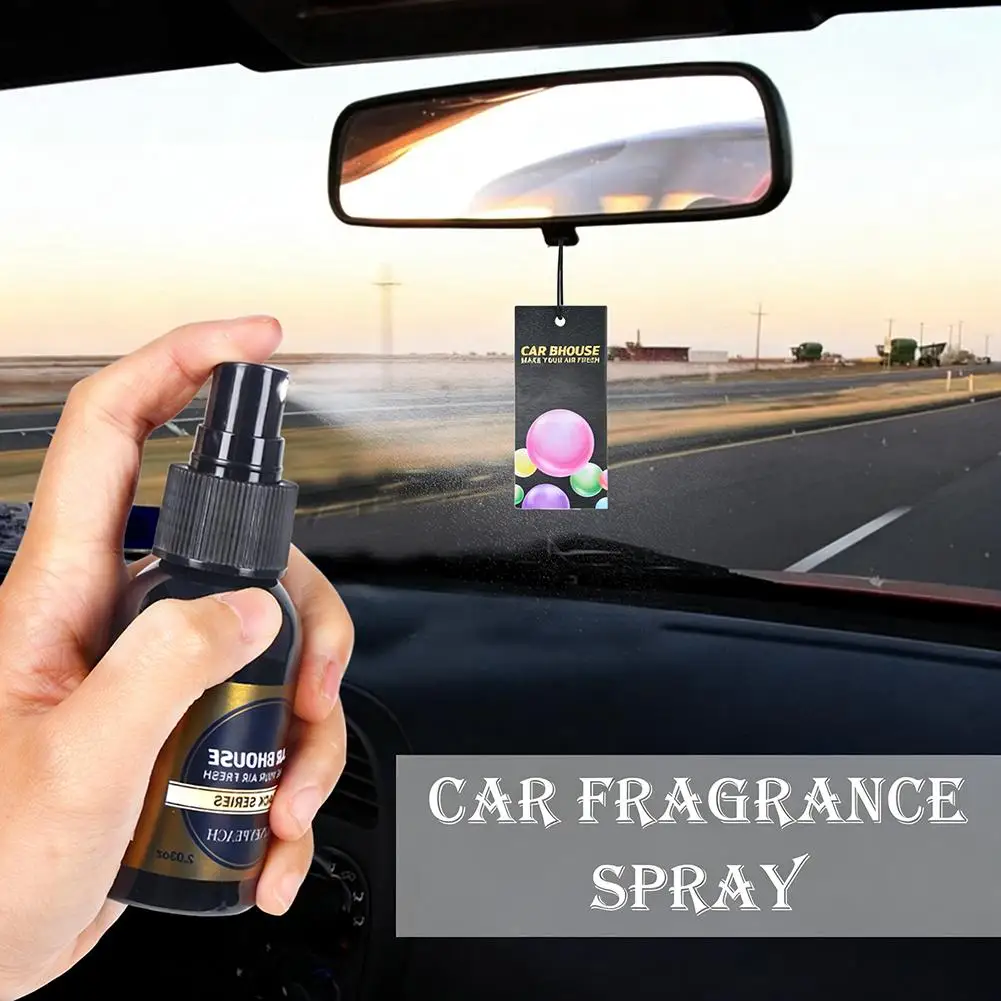 Floral Fruit Burst Long-Lasting Car Air Freshener Spray