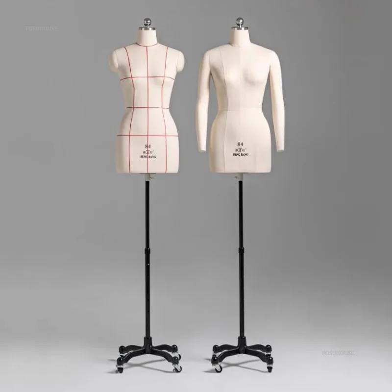 Sewing Female Tailor Mannequin Body for Clothes Design and Bust