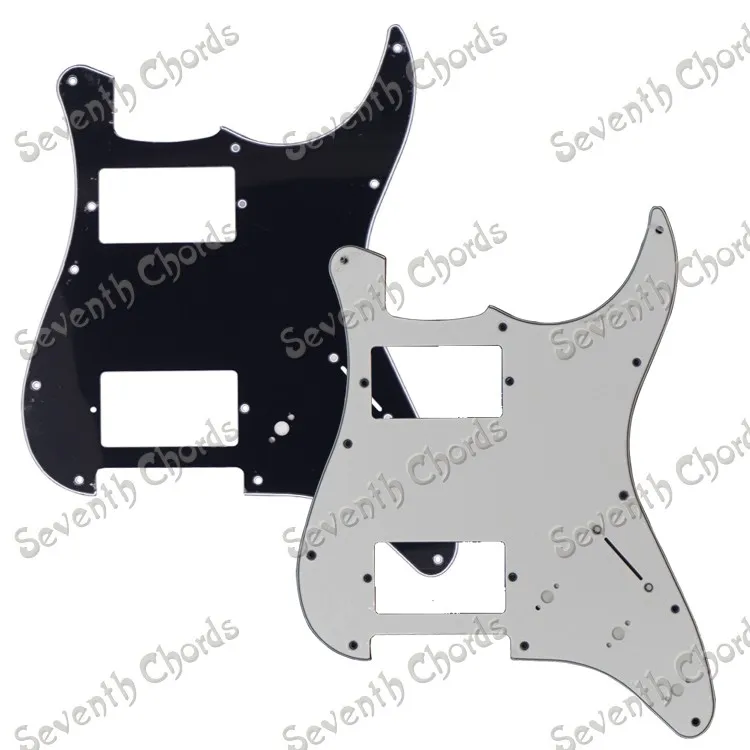 

3 Ply HH Electric Guitar Guitar Pickguard Scratch Plate Scratchplate Pick Guard Anti-scratch Plate with screw / 3 pot Mount hole
