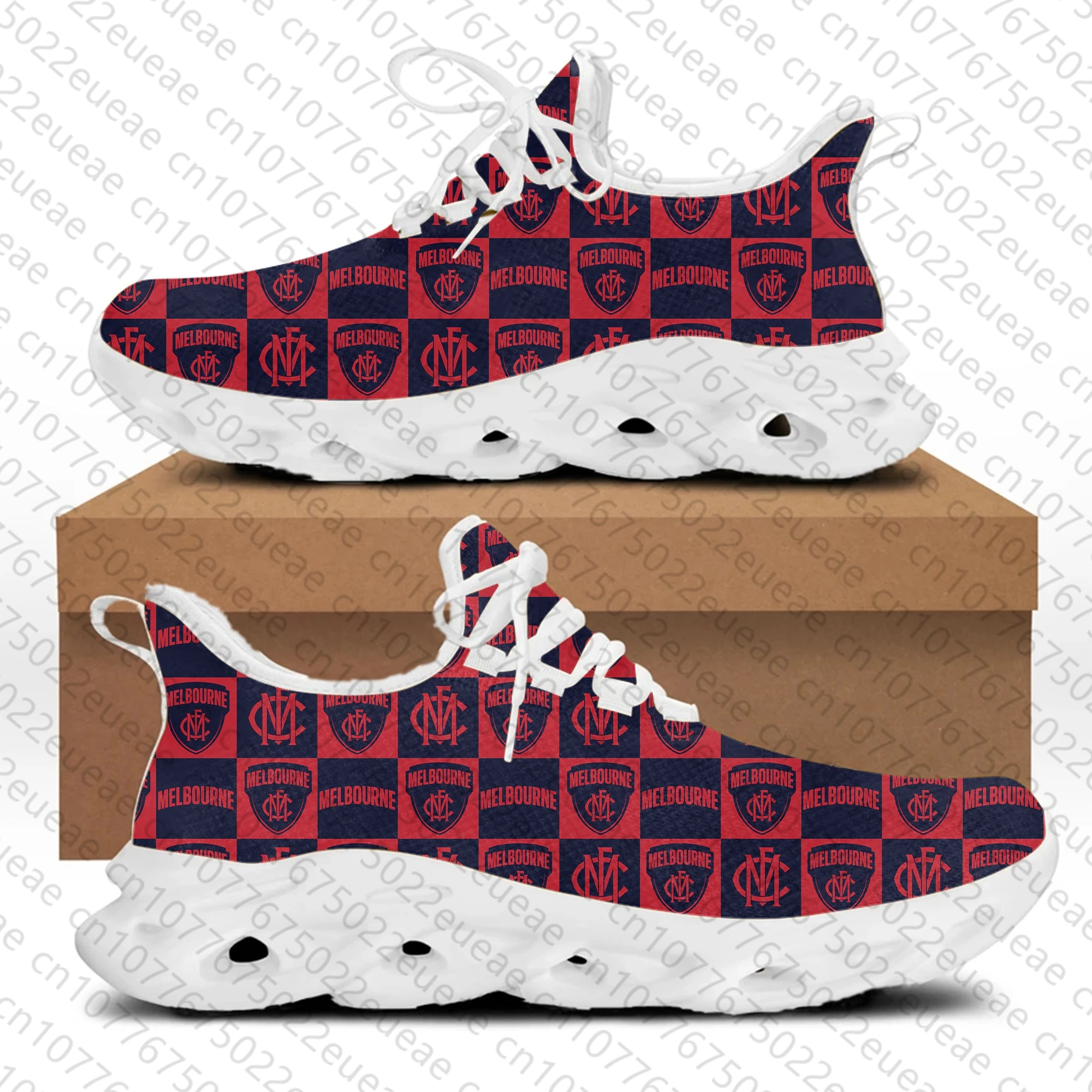 Melbourne Demons Australian Football Flats Sneakers Mens Womens Sports Running Shoes High Quality DIY Sneaker customization Shoe 2