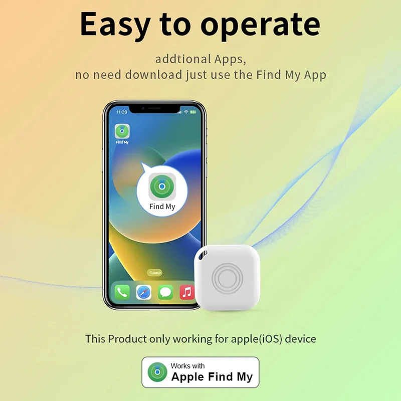 Xiaomi Smart Air Tag GPS Genuine For Apple ITAG Anti Loss Locator Children's Pet Bag Key Smart Tracker Find For Ios