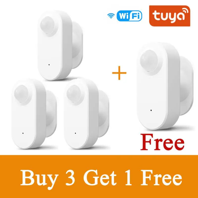 

Tuya WIFI Zigbee Smart PIR Motion Sensor Human Body Movement Detector Security Burglar Alarm Sensor Smart Life App Control
