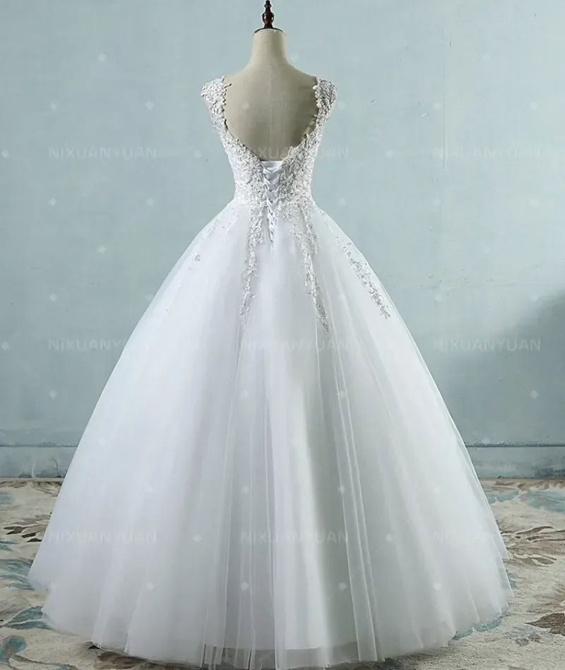 Wedding Dresses for Women 2025 Bride Luxury Formal Event Dresses for Special Occasions Guest Wedding Party Dress Ball Gown Robe - 2