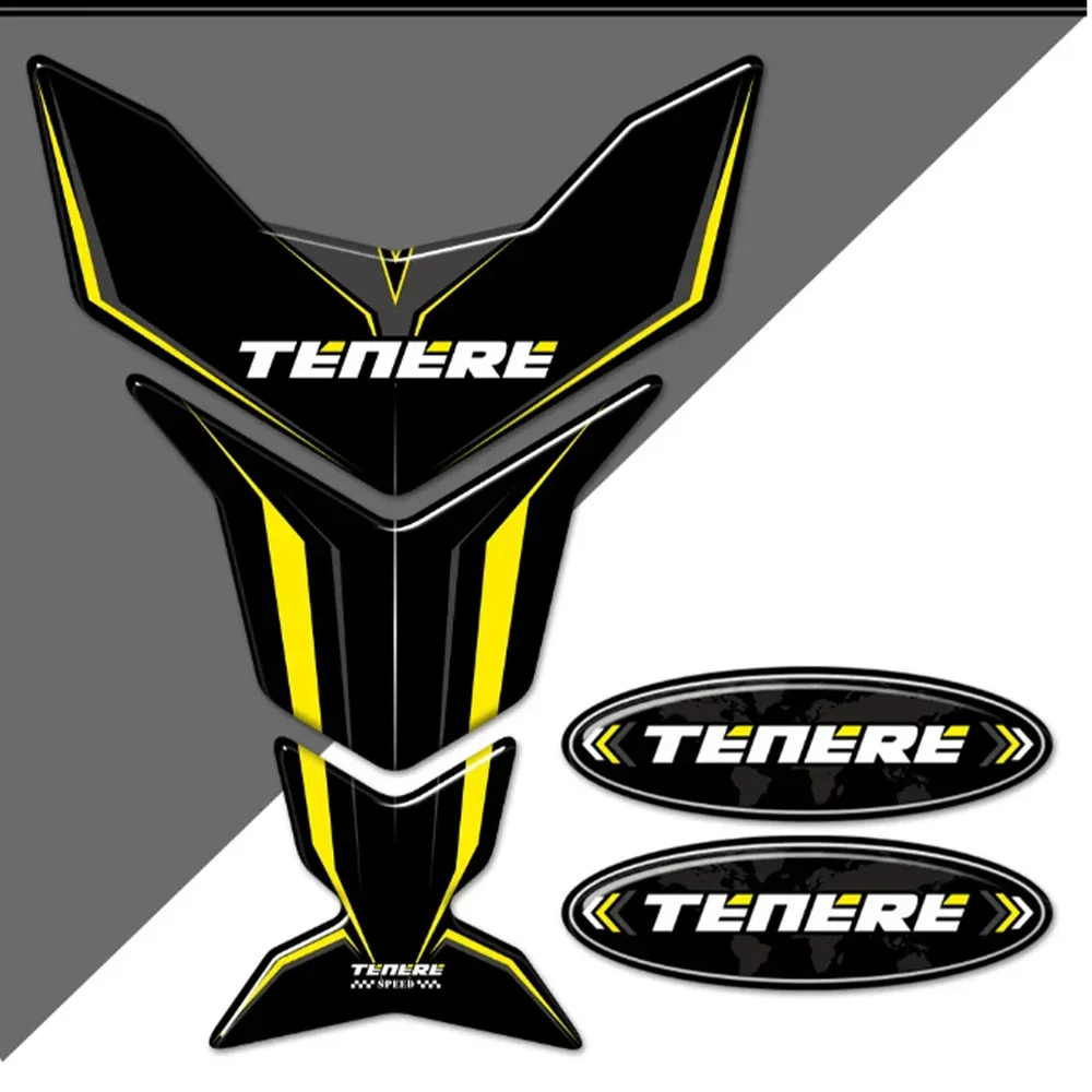 2019 2020 2021 FOR YAMAHA Tenere 700 T700 XTZ XT700 Stickers Tank Pad Protector Trunk Luggage Cases Emblem Badge Logo